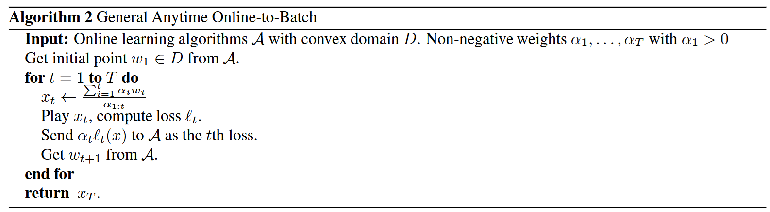 online-to-batch